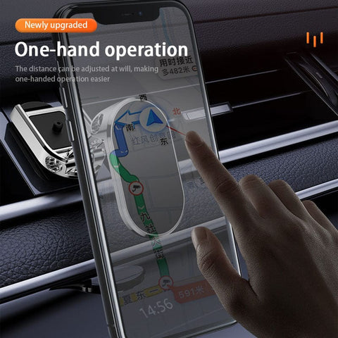 360° Rotatable Foldable Magnetic Car Phone Holder
